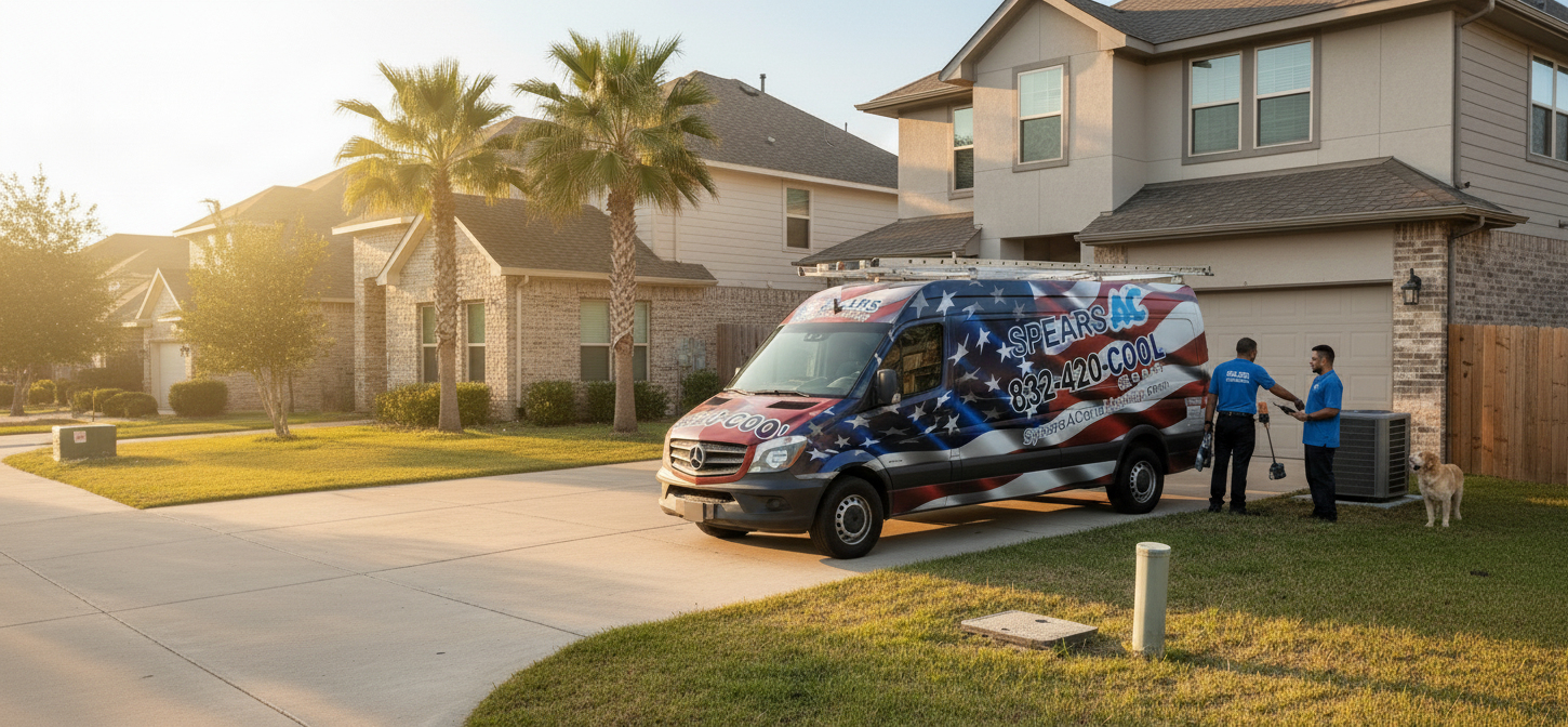HVAC servicing in League City TX